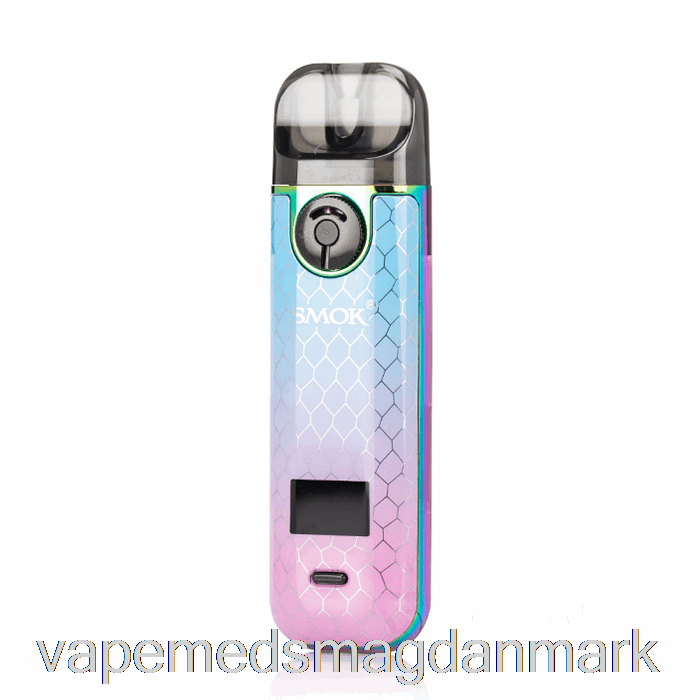 Vape Uden Nikotin Smok Novo 4 25w Pod Kit Cyan Pink Cobra